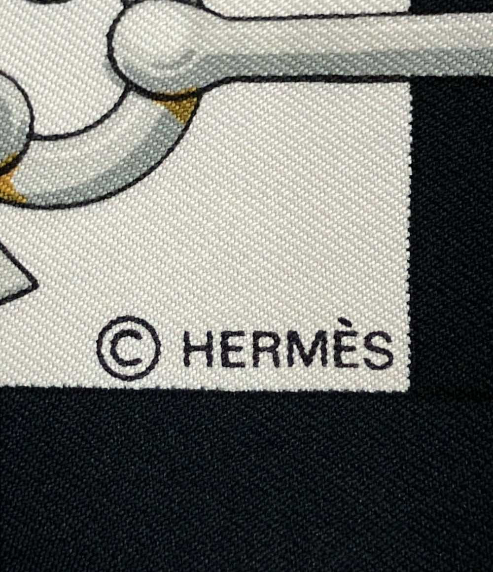 HERMES スカーフ カレ90 シルク100% クリケティス レディース エルメス