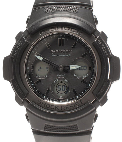 CASIO 腕時計 G-SHOCK ソーラー ブラック AWG-M100SBB メンズ カシオ