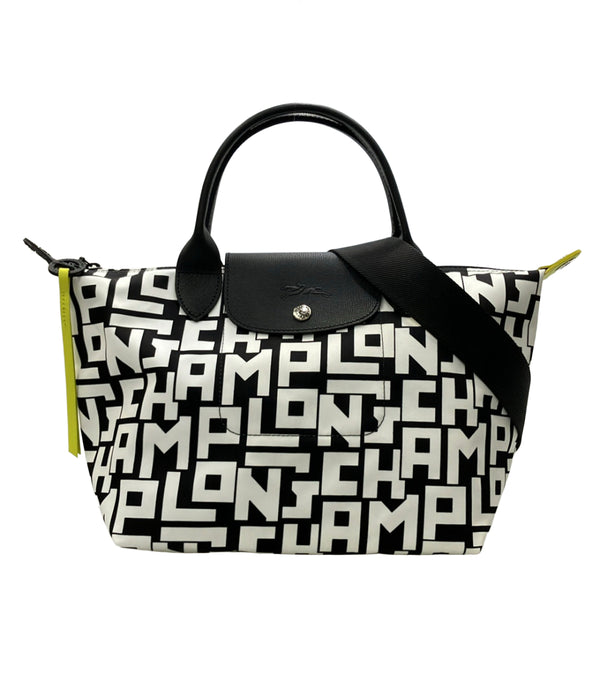 美品 Longchamp 2WAY ハンドバッグ ショルダーバッグ 斜め掛け L1512412067 レディース ロンシャン