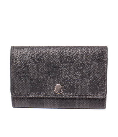LOUIS VUITTON 6連キーケース ミュルティクレ 6 ダミエ グラフィット N62662 メンズ ルイ・ヴィトン