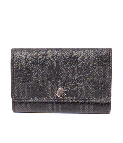 LOUIS VUITTON 6連キーケース ミュルティクレ 6 ダミエ グラフィット N62662 メンズ ルイ・ヴィトン