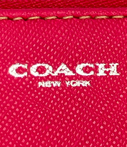 美品 コーチ ポーチ シグネチャー レディース COACH
