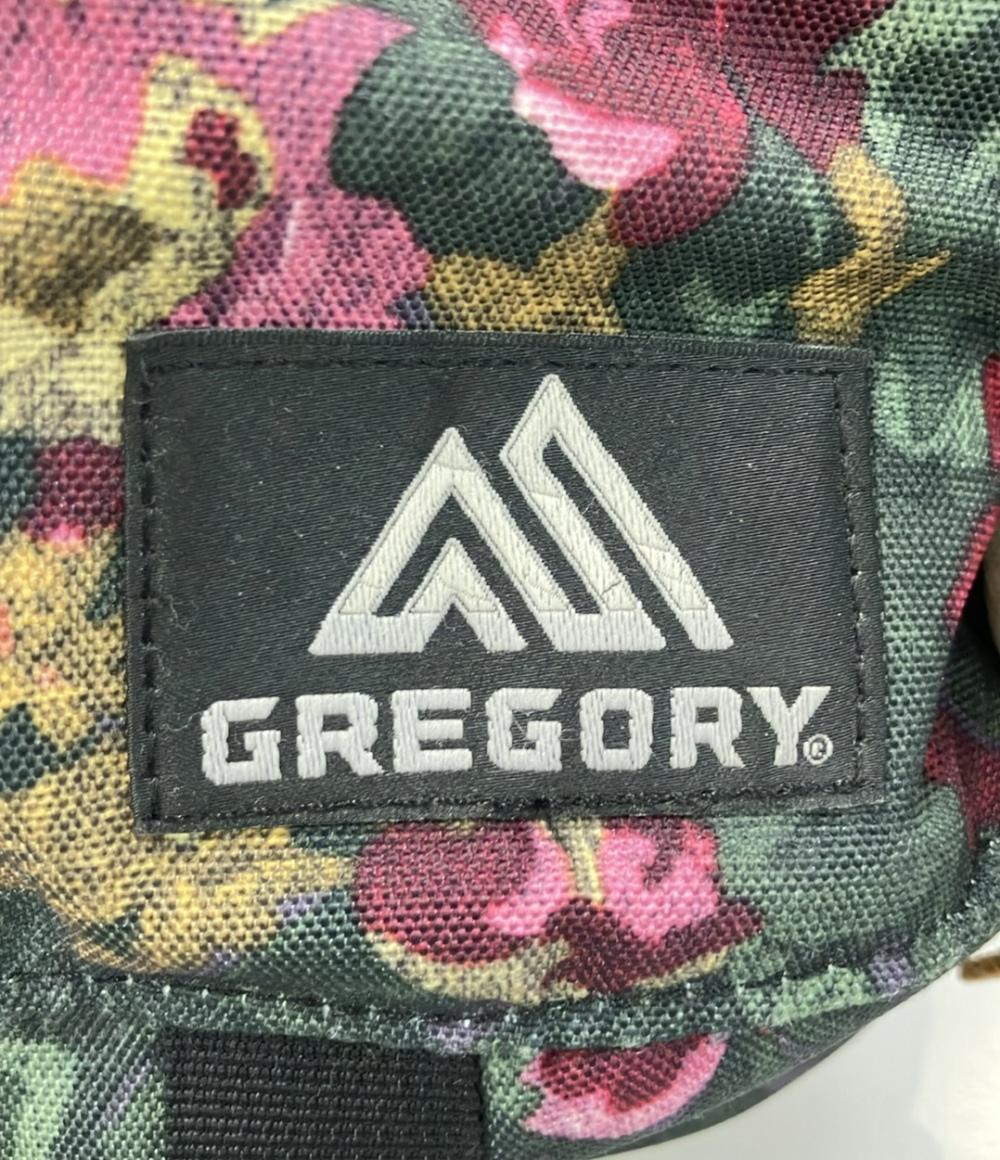 グレゴリー 花柄ナイロンミニショルダーバッグ 斜め掛け 新ロゴ レディース GREGORY