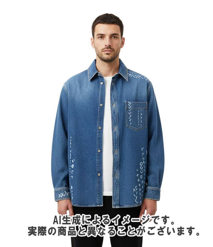 LOEWE デニムジャケット メンズ SIZE 46 ロエベ