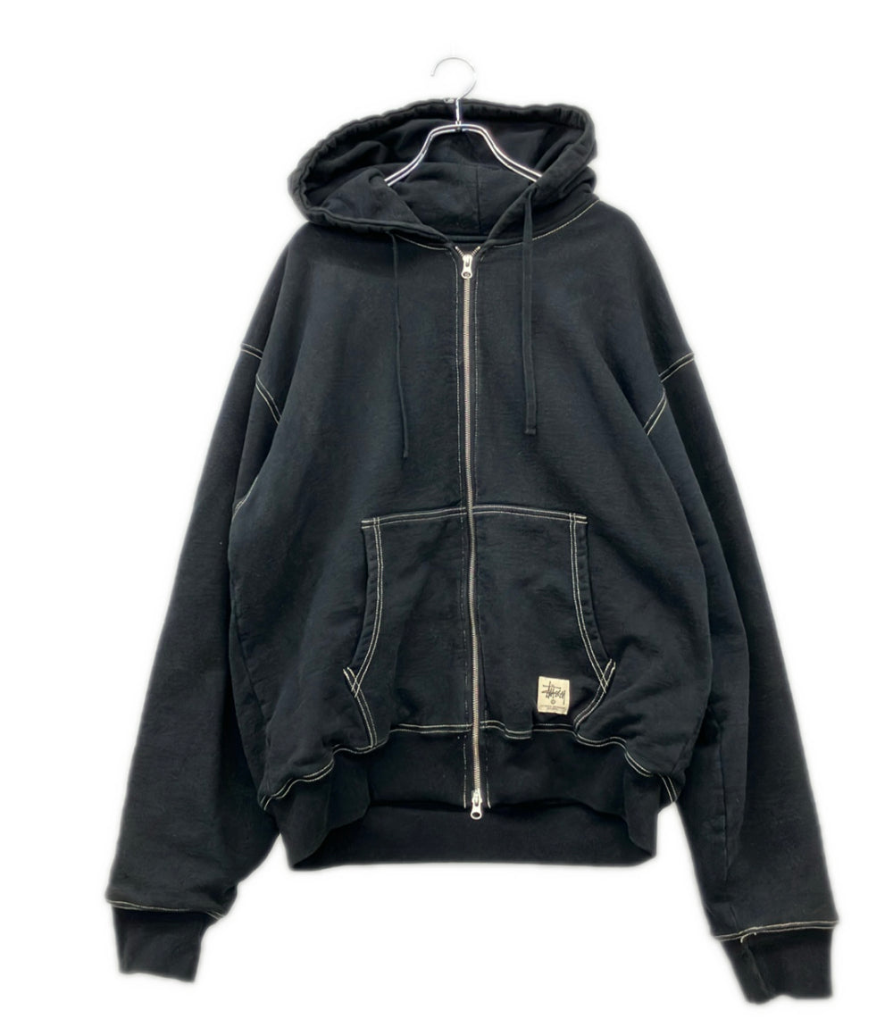 STUSSY ジップアップ パーカー メンズ SIZE XL ステューシー