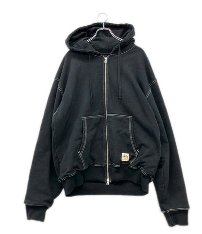 STUSSY ジップアップ パーカー メンズ SIZE XL ステューシー