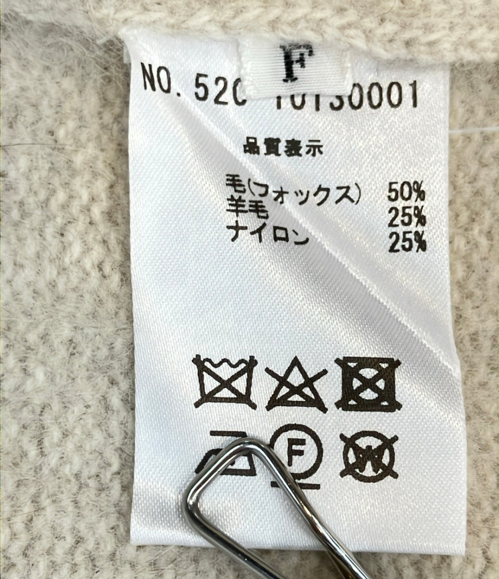 OLD ENGLAND 長袖ニット フォックス ウール 520-10130001 レディース SIZE F (M) オールドイングランド