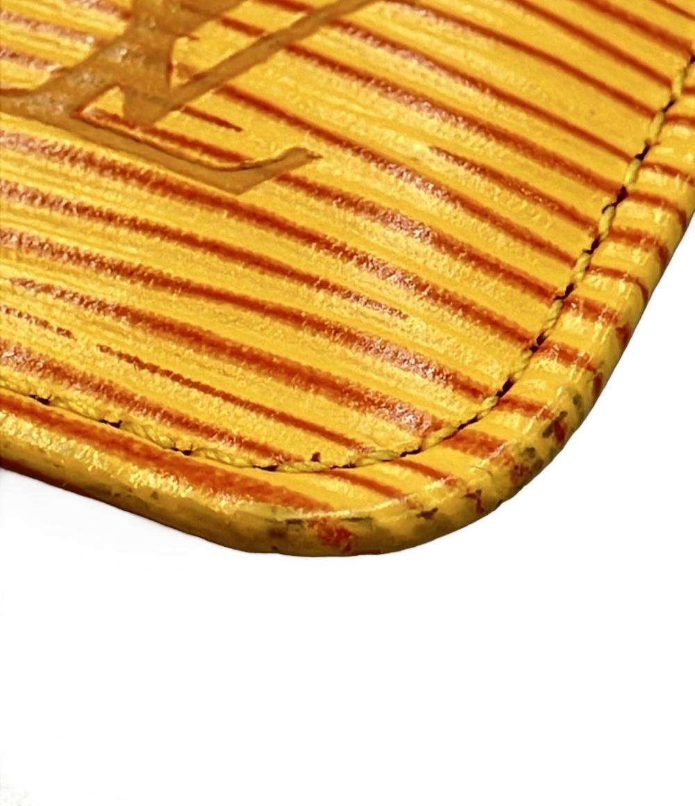 LOUIS VUITTON コインケース カラビナ付き ポシェットクレ エピ M63809