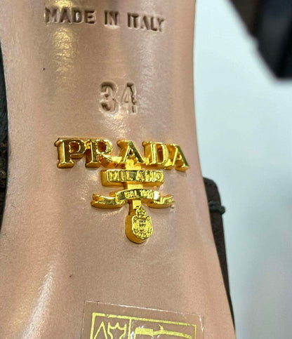 PRADA オープントゥヒールサンダル レディース SIZE 34 22(cm) プラダ