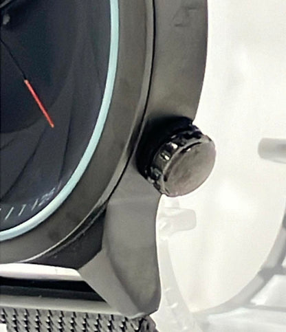 ルーベスタン ③-48  602　腕時計 クオーツ ブラック メンズ RUBEUSTAN