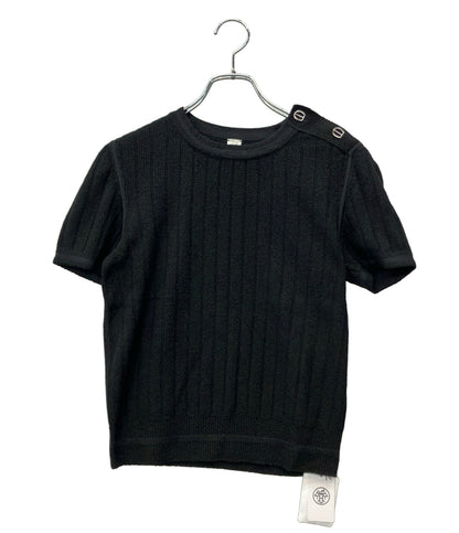 美品 HERMES 半袖ニット H6H2646DJ レディース SIZE 38 (M) エルメス