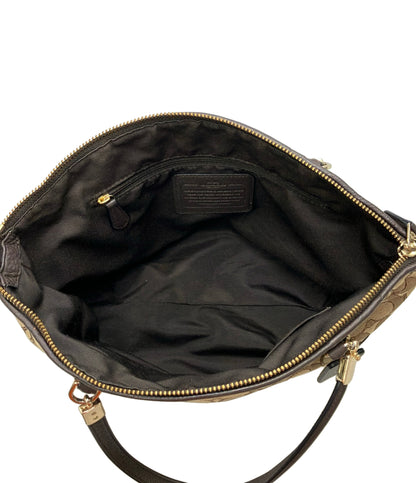 COACH 2way ハンドバッグ ショルダーバッグ 斜め掛け シグネチャー F36181 レディース コーチ