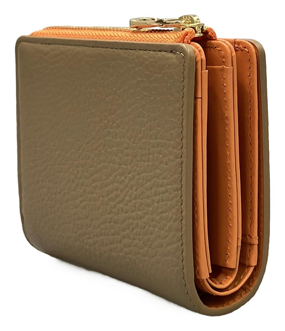 美品 russet 二つ折り財布 レディース ラシット