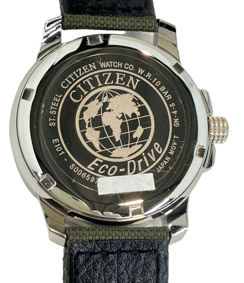 美品 CITIZEN 腕時計 エコドライブ ソーラー ブラック BM8180-03E メンズ シチズン