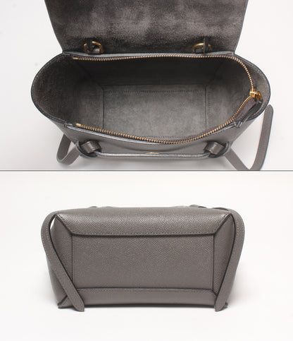 CELINE 2WAY ハンドバッグ ショルダーバッグ 肩掛け 斜め掛け ナノ ベルトバッグ 189003 レディース セリーヌ