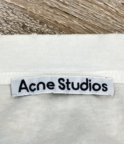 Acne Studios 長袖Tシャツ スプレーヴィンテージ 加工 ロゴ FN-UX-TSHI000016 メンズ SIZE M アクネ ストゥディオズ