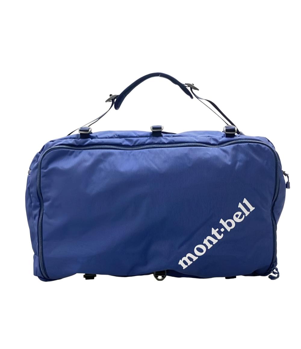 美品 mont-bell 3way ダッフルバッグ ボストンバッグ ショルダーバッグ