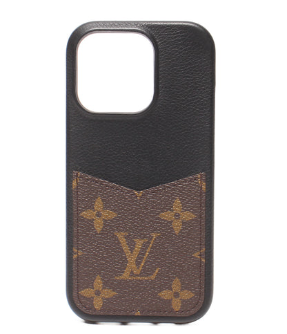 美品 LOUIS VUITTON iPhoneケース iPhone16pro IPHONE バンパー 16 PRO モノグラム M12551 メンズ レディース ルイ・ヴィトン
