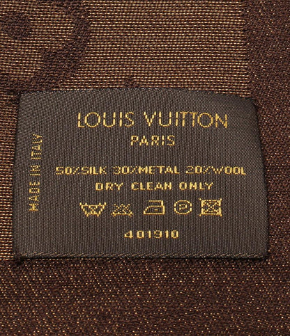 美品 LOUIS VUITTON 大判ストール ショール ショール･モノグラム シャイン M75122 レディース ルイ・ヴィトン