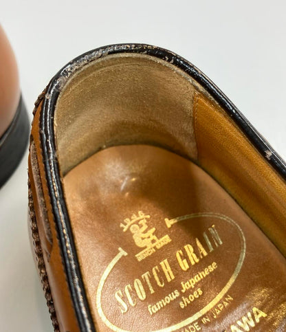 SCOTCH GRAIN タッセルローファー ウィングチップ メンズ SIZE 24 1/2 EEE (24.5cm) スコッチグレイン