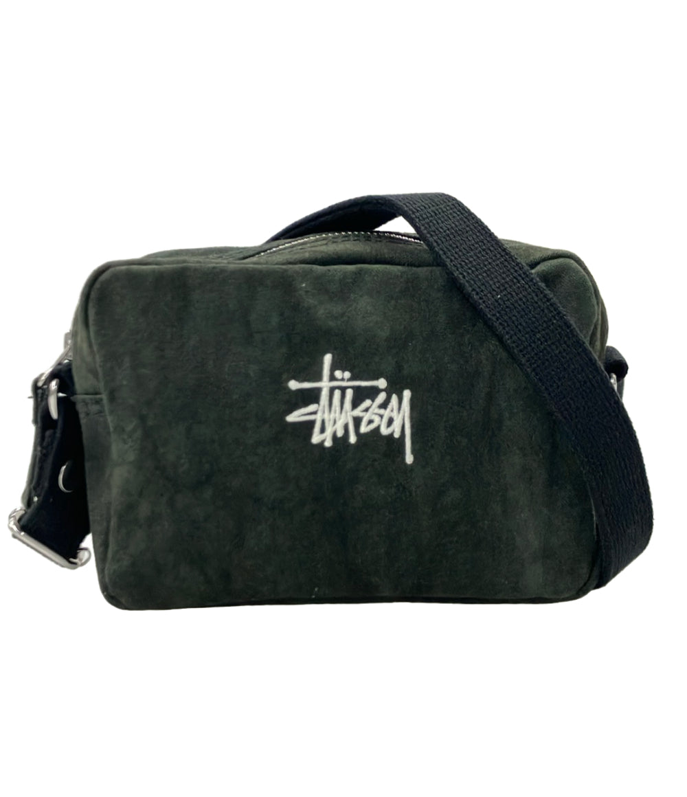 美品 STUSSY ショルダーバッグ 斜め掛け メンズ ステューシー