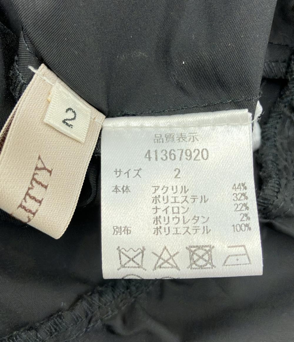 ジャスグリッティー アクリルナイロン切り替え長袖ワンピース レディース SIZE 2 (M) JUSGLITTY