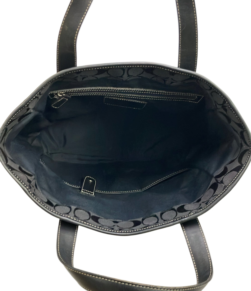 COACH トートバッグ キャンバス レザー 6093 レディース コーチ