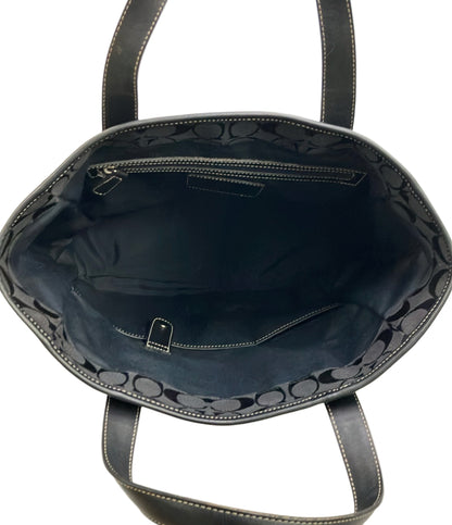 COACH トートバッグ キャンバス レザー 6093 レディース コーチ