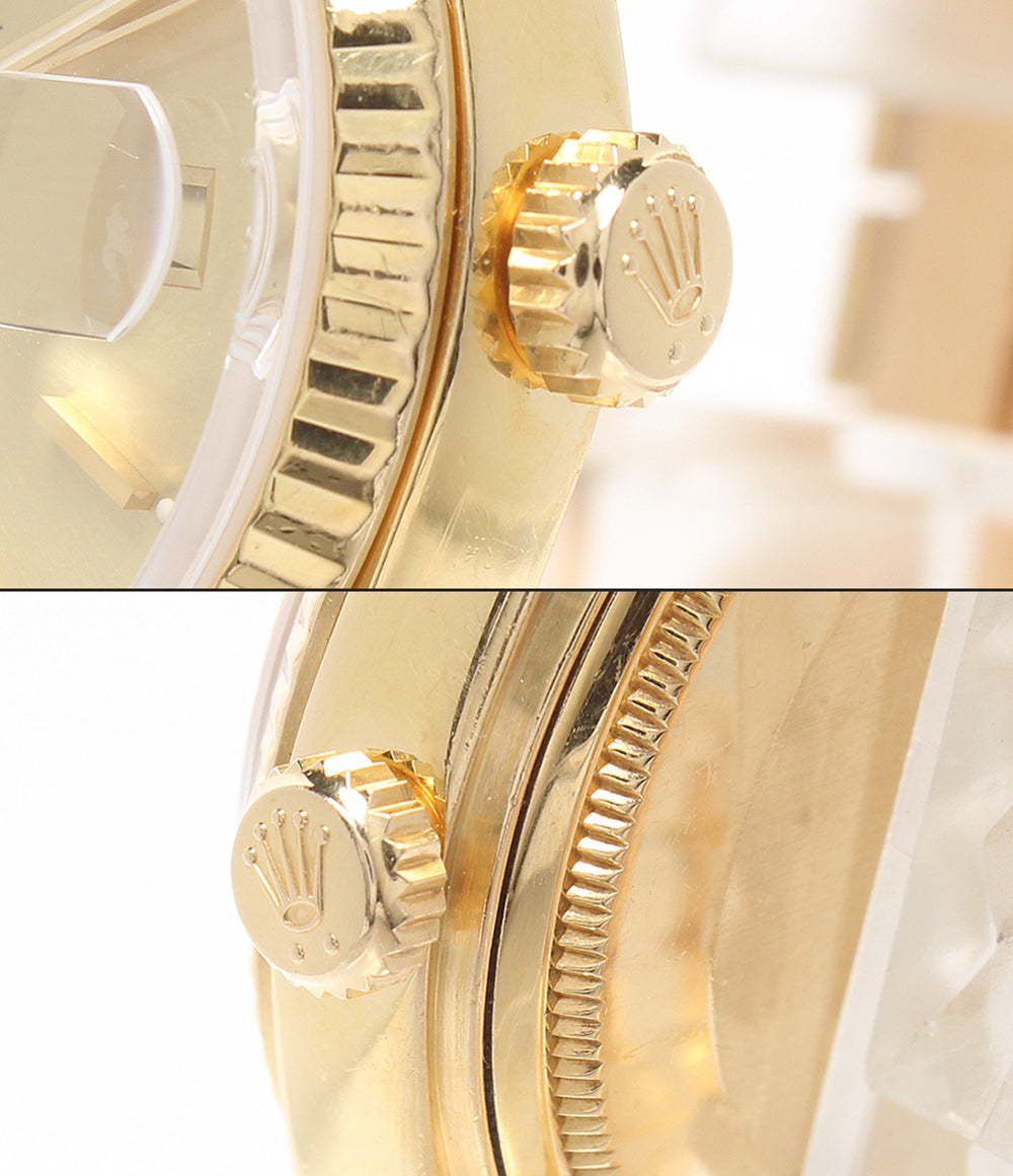 ROLEX 腕時計 18K デイデイト 自動巻き ドールド 18038 メンズ
