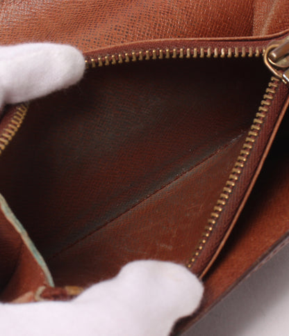 訳あり LOUIS VUITTON 二つ折り財布 ポルトモネ ジップ モノグラム M61735 レディース メンズ ルイ・ヴィトン