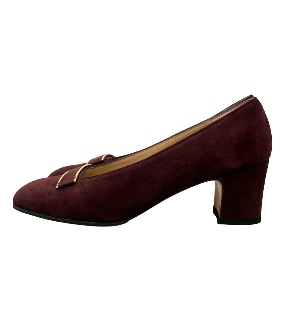 Salvatore Ferragamo スクウェアトゥパンプス DS 40963 B56 レディース SIZE 6 サルヴァトーレフェラガモ