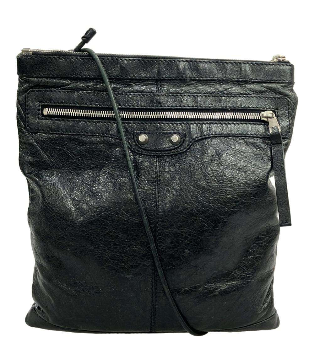 BALENCIAGA ショルダーバッグ 斜め掛け レザー CLASSIC NEO SKETCH ARENA NOIR クラシック ネオ スケッチ アリーナ ノワール メンズ バレンシアガ