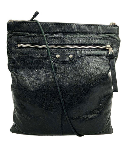 BALENCIAGA ショルダーバッグ 斜め掛け レザー CLASSIC NEO SKETCH ARENA NOIR クラシック ネオ スケッチ アリーナ ノワール メンズ バレンシアガ