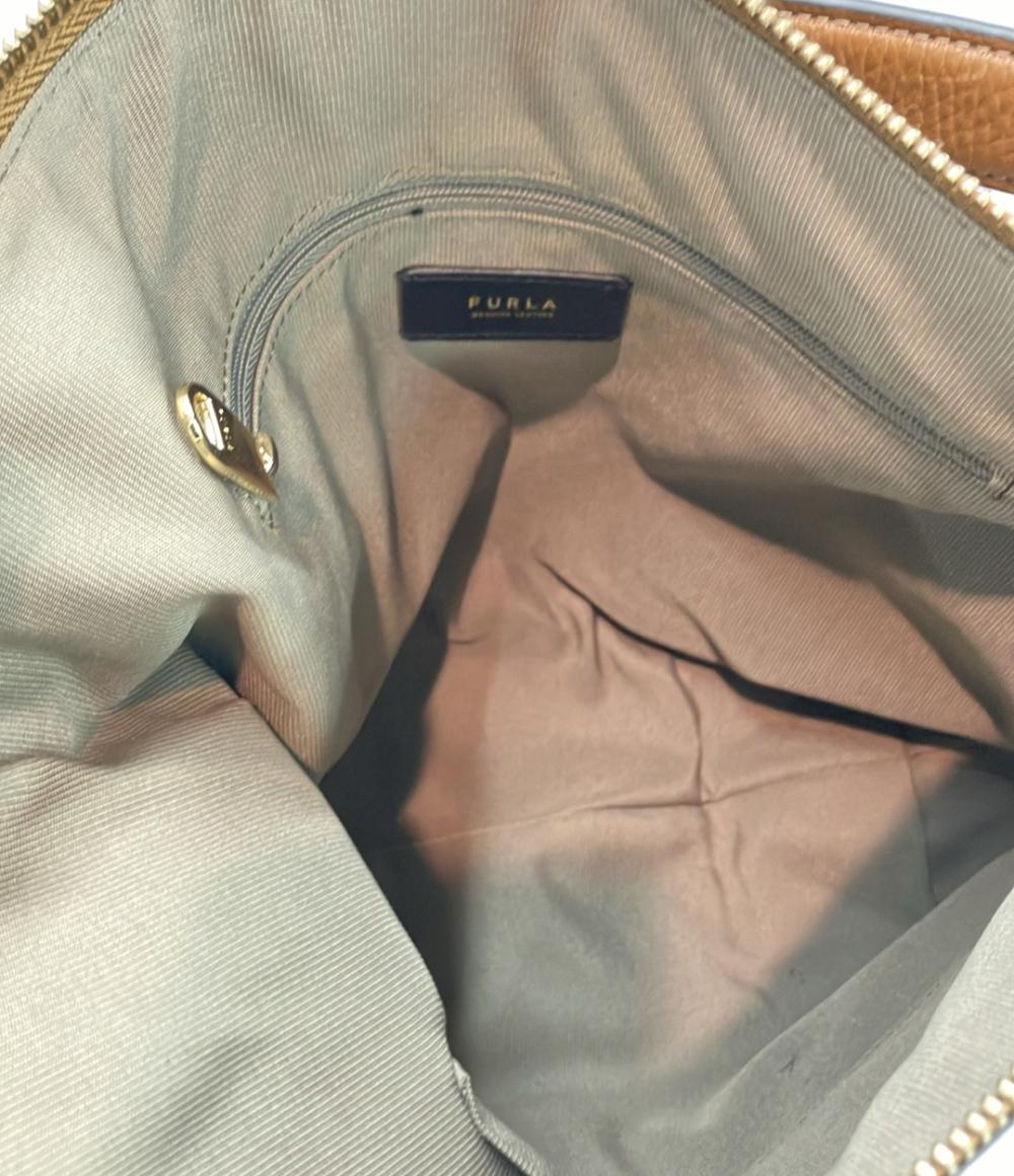 美品 Furla 2way ショルダーバッグ 肩掛け 斜め掛け レディース フルラ