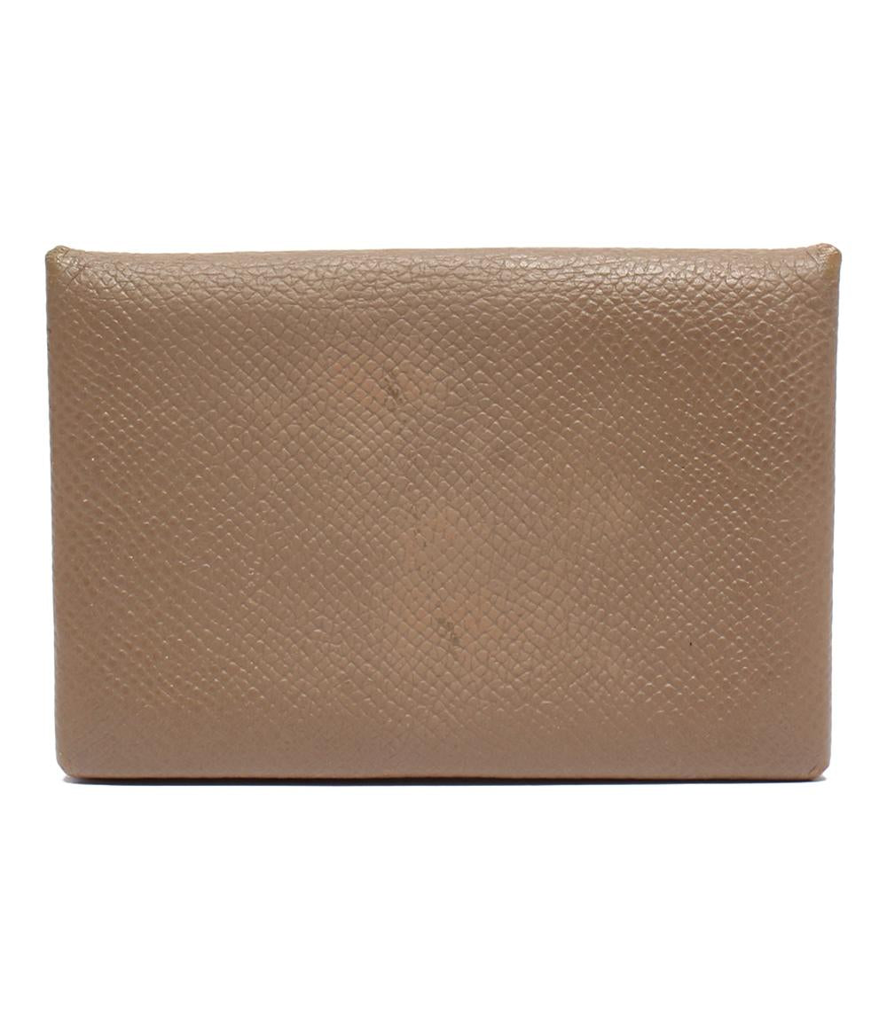 エルメス カードケース A刻印 シルバー金具 カルヴィ レディース HERMES