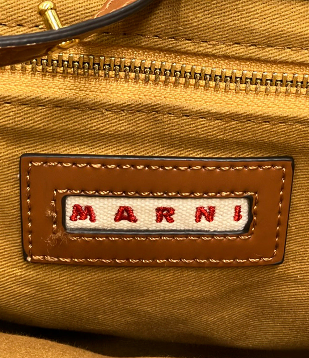 MARNI 2WAYハンドバッグ ショルダーバッグ 斜め掛け ロゴ レディース マルニ