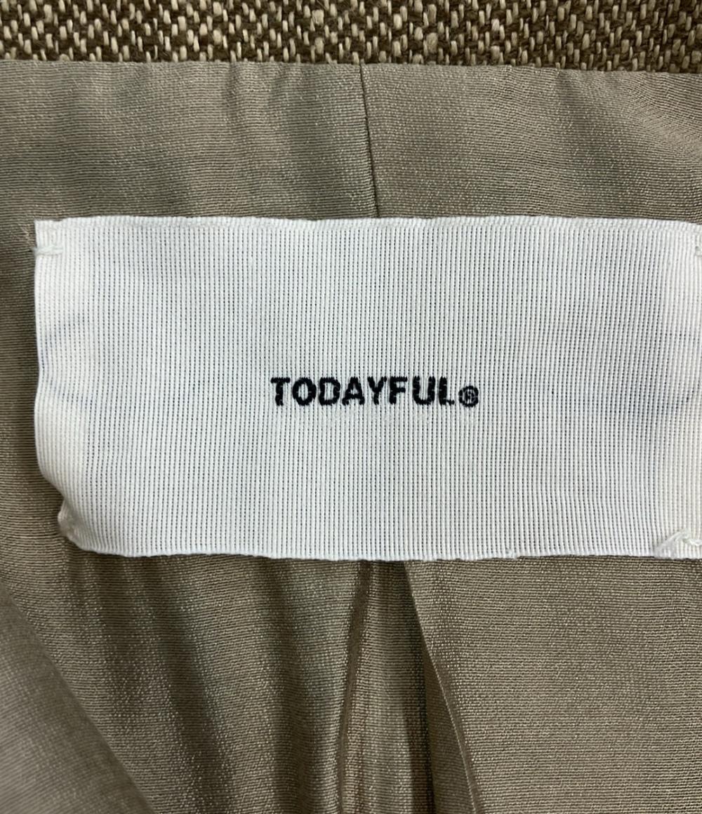 TODAYFUL テーラードジャケット タグ付き Boyfriend Linen Jacket 12510103 レディース SIZE 38 (M) トゥデイフル