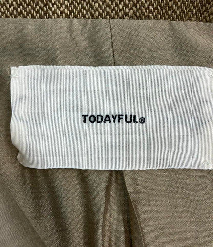 TODAYFUL テーラードジャケット タグ付き Boyfriend Linen Jacket 12510103 レディース SIZE 38 (M) トゥデイフル