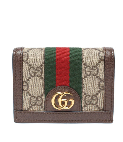 美品 GUCCI 二つ折り財布 オフィディア 523155 レディース グッチ
