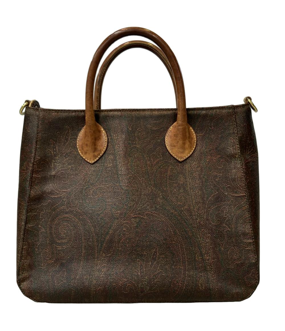 ETRO ハンドバッグ 中古・古着通販】ETRO (エトロ) ハンドバッグ グリーン｜ブランド
