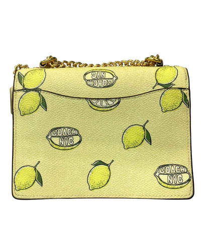 COACH チェーンショルダーバッグ レモン CAN24 レディース コーチ