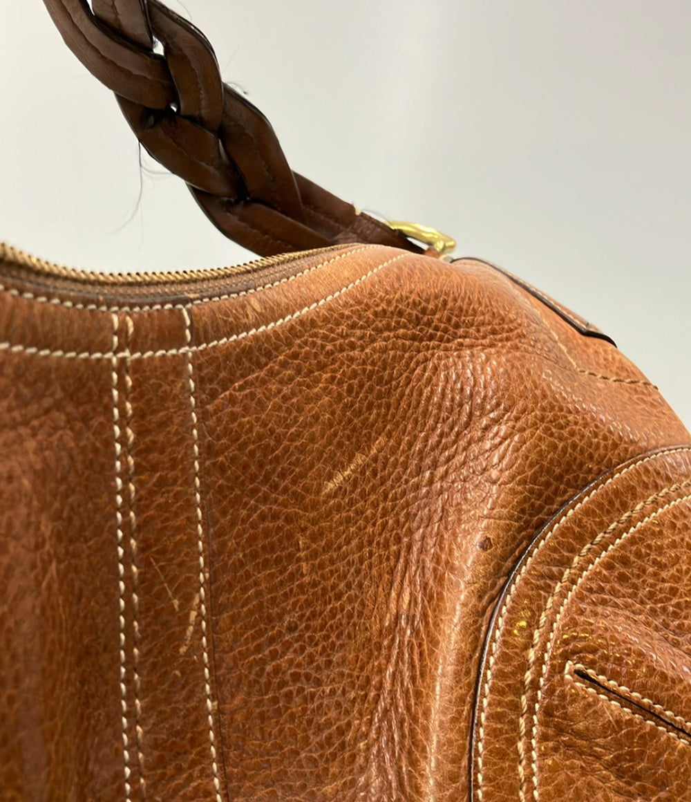COACH ショルダーバッグ 肩掛け レザー ホーボー 10043 レディース コーチ