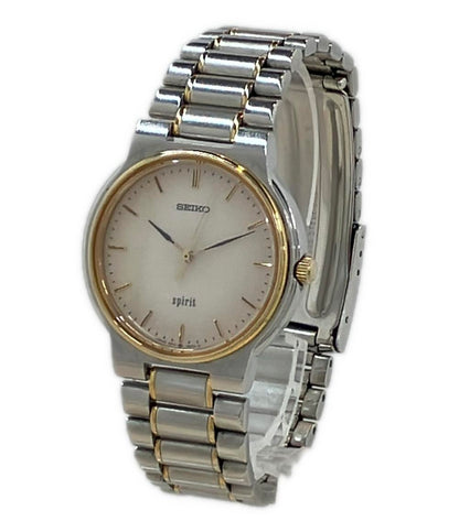 SEIKO 腕時計 スピリット クオーツ 5P31-6A50 メンズ セイコー