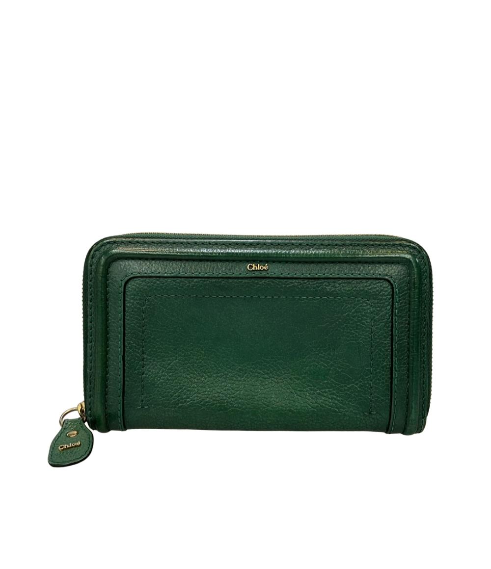 クロエ ラウンドファスナー長財布 レディース Chloe