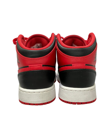 Air Jordan NIKE ハイカットスニーカー GS エアジョーダン1 ミッド DQ8423-060 レディース SIZE 23.5 エアジョーダン ナイキ