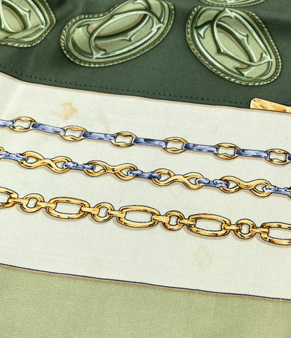 Cartier スカーフ シルク 100% レディース カルティエ