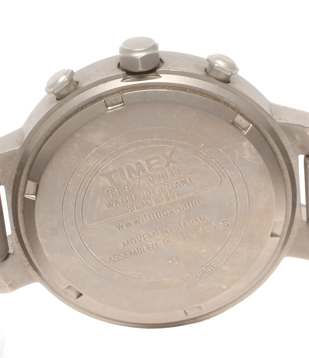 TIMEX 腕時計 クオーツ シルバー レディース メンズ タイメックス