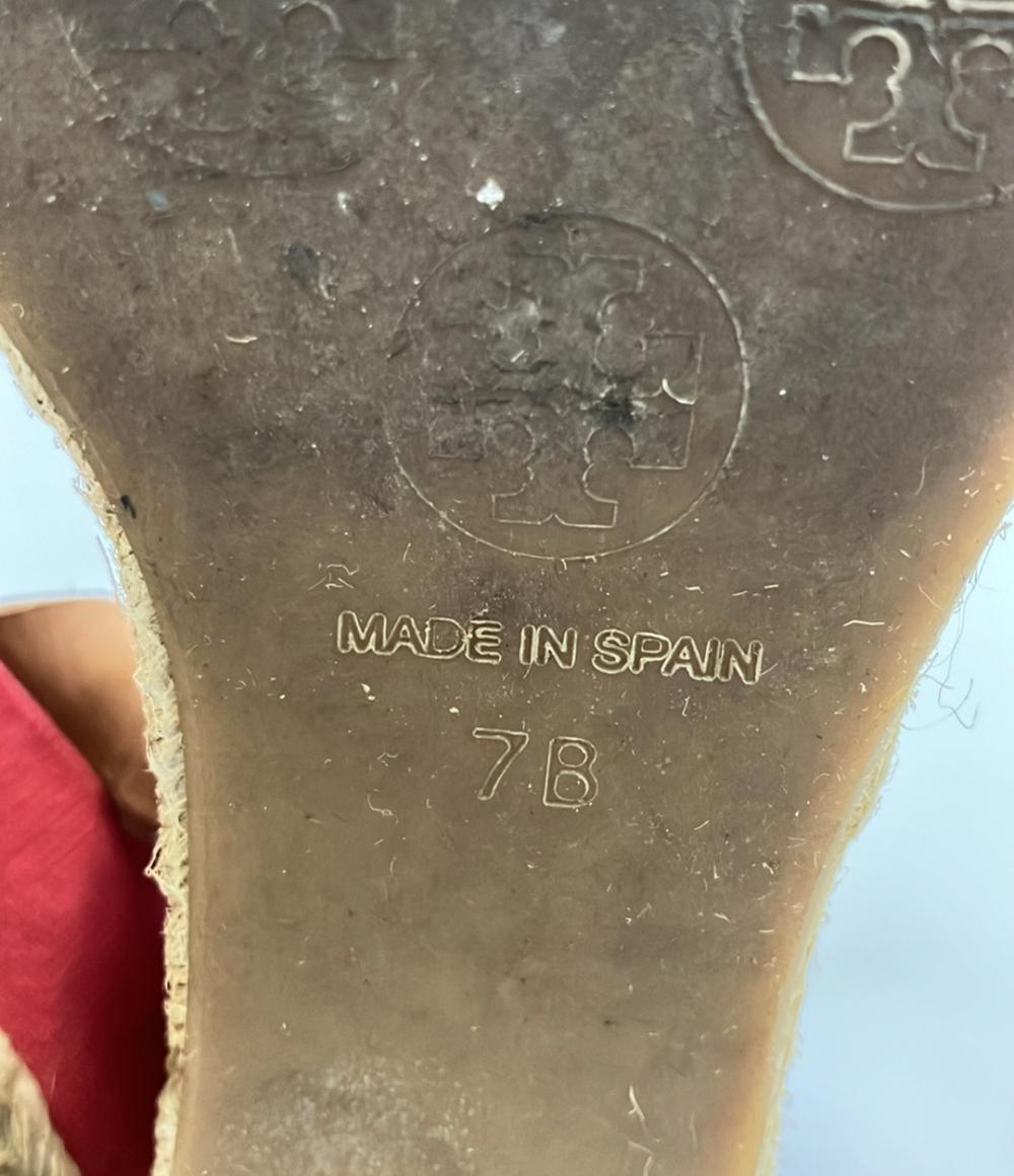 トリーバーチ アンクルストラップサンダル エスパドリーユ レディース SIZE 7 B (L) Tory Burch