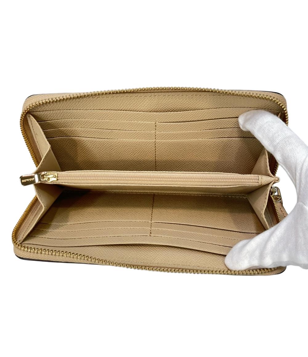 コーチ ラウンドファスナー長財布 レディース COACH