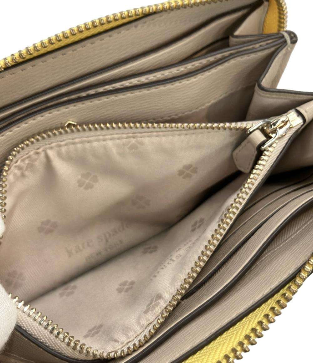 ケイトスペード ラウンドファスナー長財布 レザー PWR00281 レディース Kate Spade